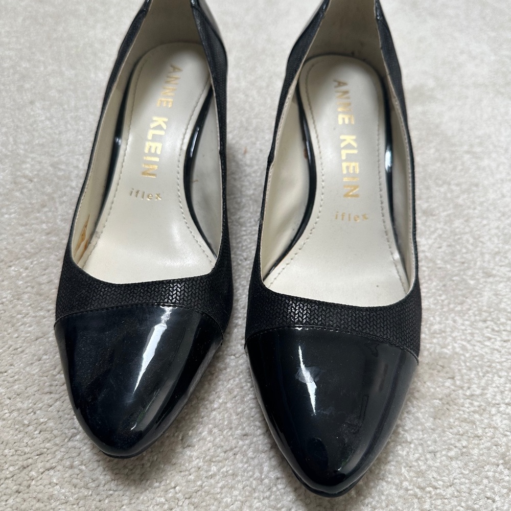 Black Anne Klein Heels